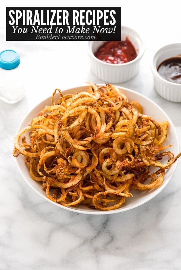 How to Make Curly Fries ~ KitchenAid Stand Mixer Spiralizer