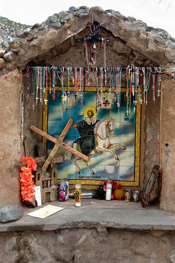 El Sanctuario de Chimayo small shrine