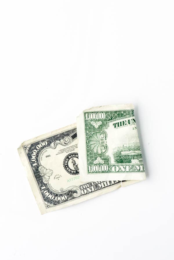 fake Million dollar bill