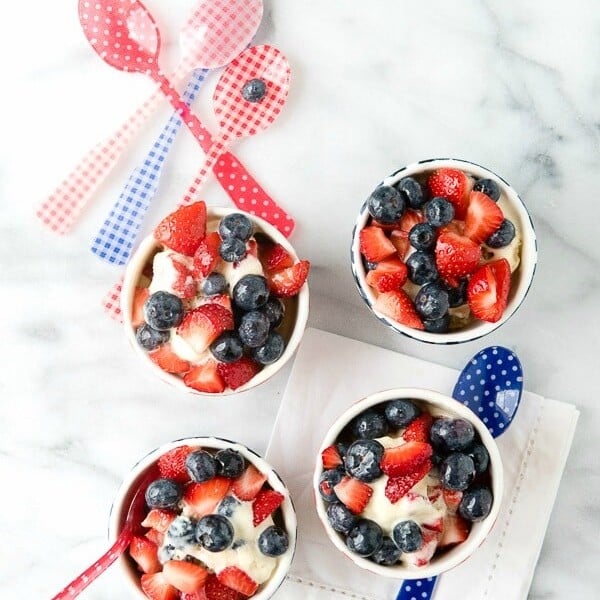 Red, White and Blue Ice Cream - Boulder Locavore