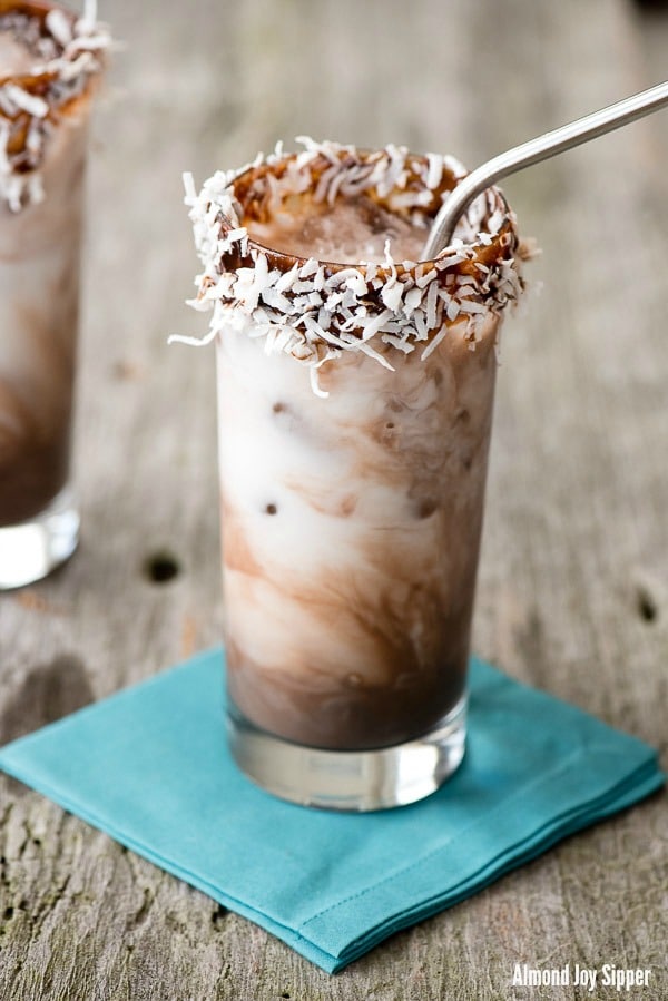 Almond Joy Sipper {dairy-free}. 