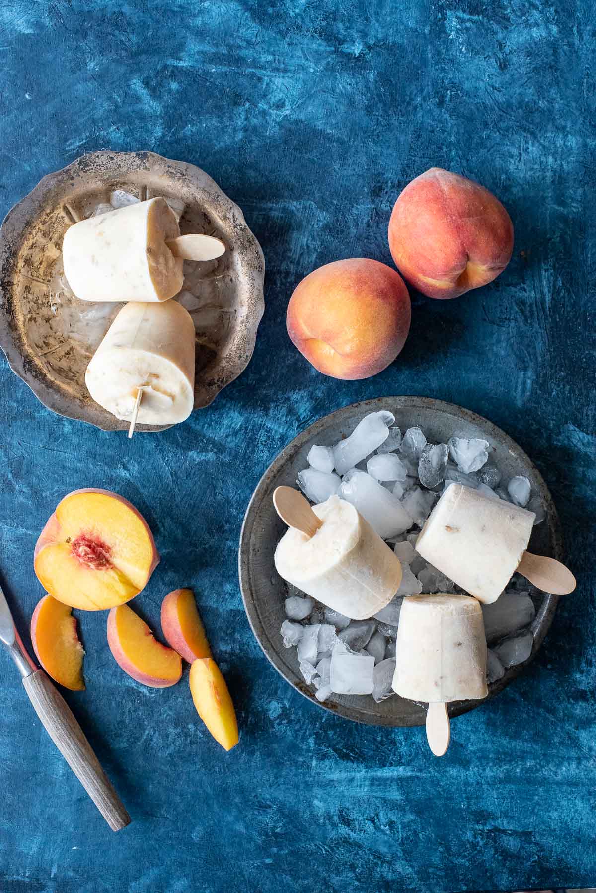 yogurt popsicles overhead