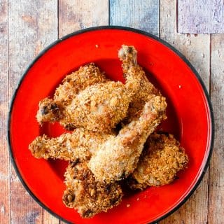 Cornflake-Coconut Crusted Baked Chicken