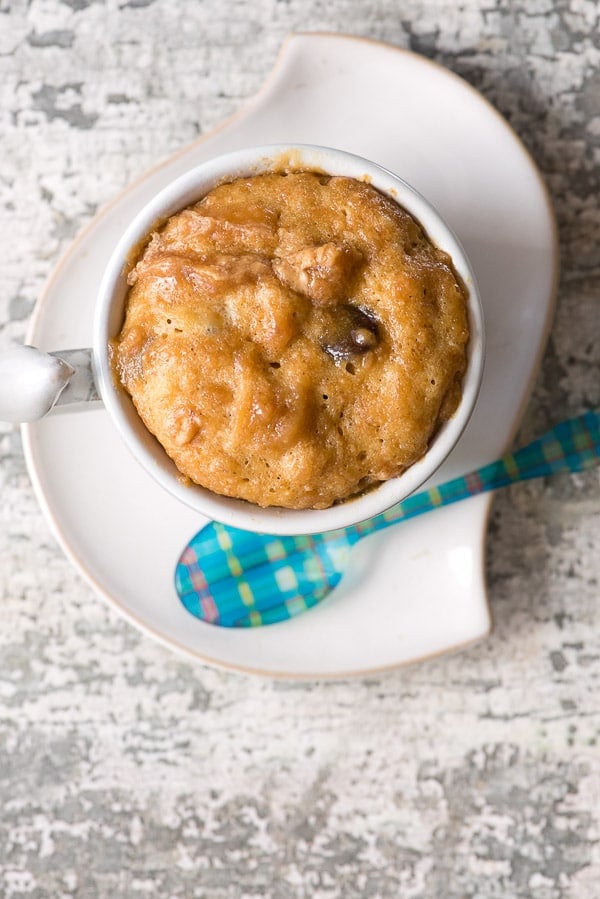 Peanut Butter and Chocolate mug cake recipe