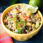 Mexican Quinoa Salad with Green Chilies