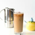Buttercream Iced Latte. A two-ingredient iced coffee recipe with natural, light flavoring you'll love! - BoulderLocavore.com