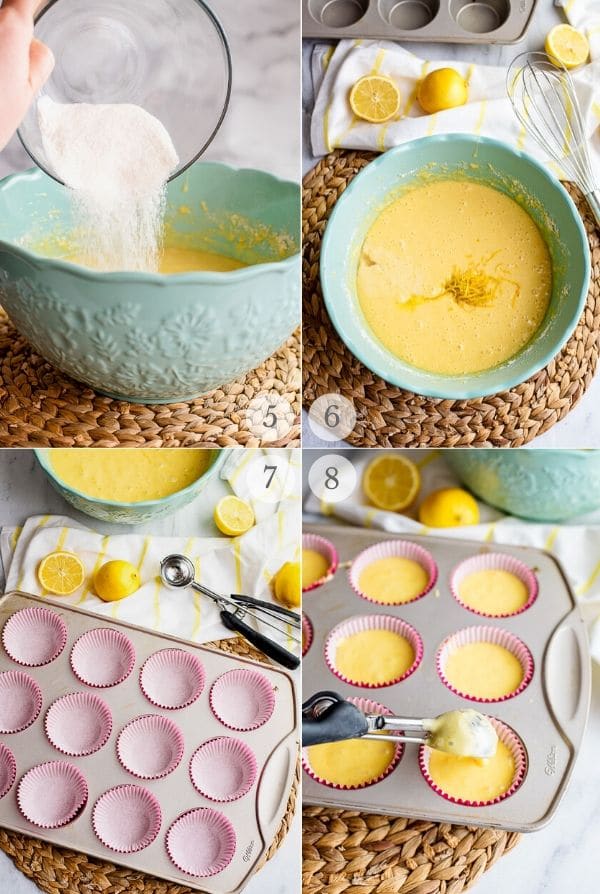 Lemon Cupcakes recipe steps 5-8