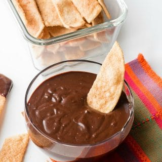 Churro flavored Dipping Sticks and Mexican Chocolate Sauce