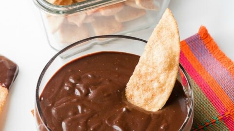 Churro-flavored Dipping Sticks & Mexican Chocolate Sauce