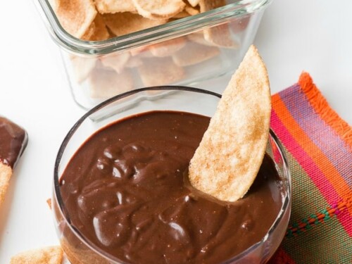 Churro-flavored Dipping Sticks & Mexican Chocolate Sauce