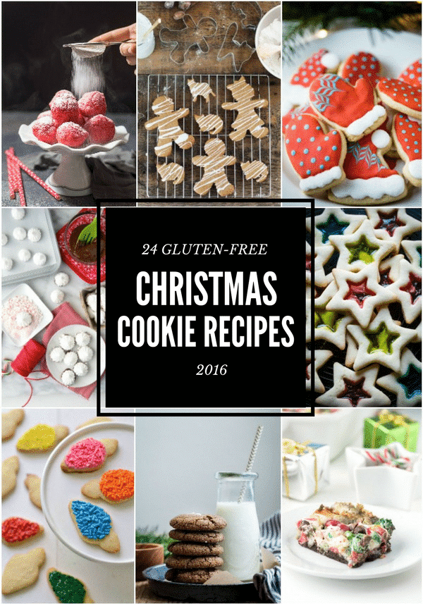 24 Gluten-Free Christmas Cookie Recipes collage