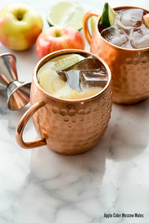 Apple Cider Moscow Mules