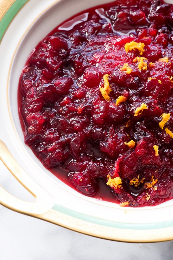 Fresh Cranberry Orange Sauce