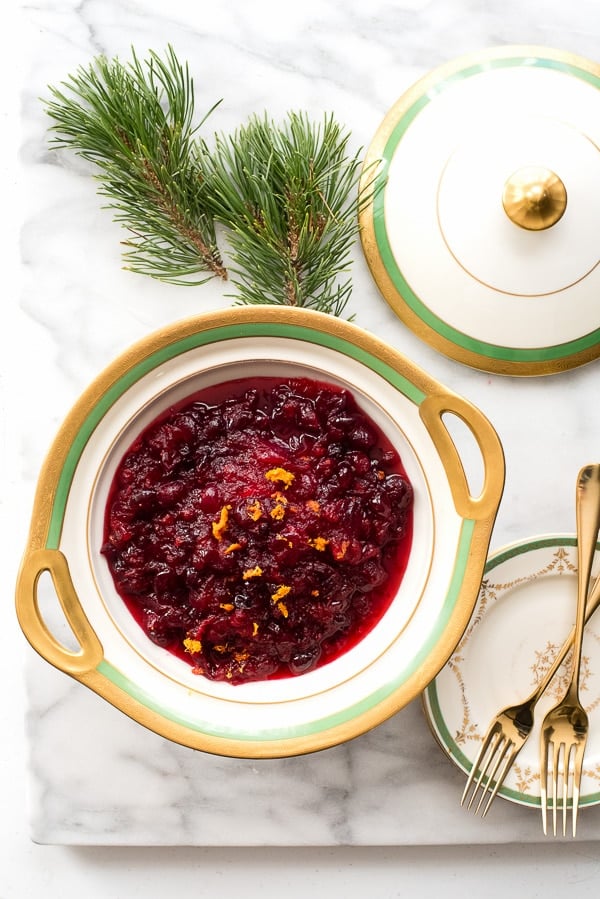 Fresh Cranberry Orange Sauce