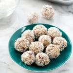 Coconut Cranberry Granola Energy Bites.