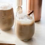 Gingerbread Brandy Milk Punch (vegan)