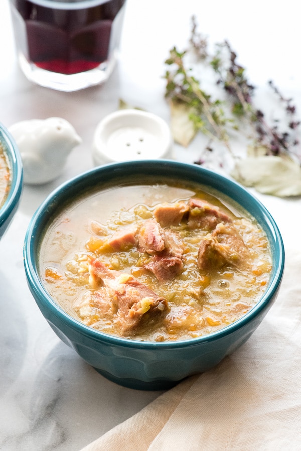 Slow Cooker Split Pea Soup