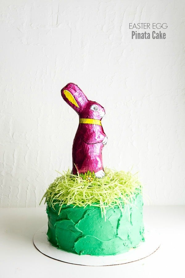 Easter Egg Pinata Cake 