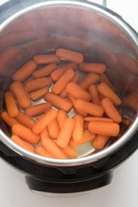 cooking baby carrots in an Instant Pot