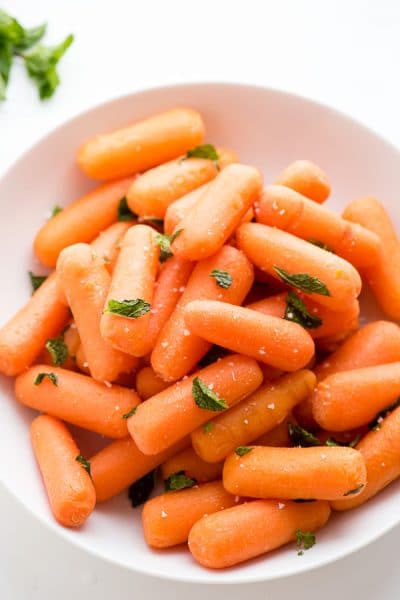 Instant Pot Baby Carrots with Mint - Boulder Locavore