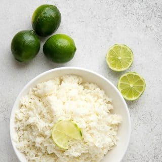 Instant Pot Coconut Lime Jasmine Rice