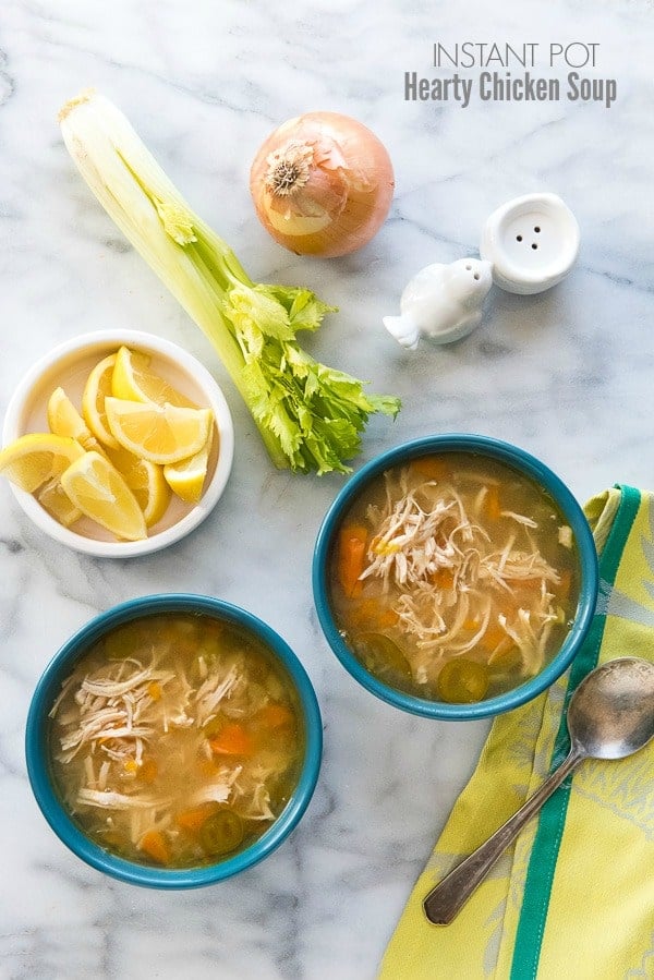 Instant pot discount lemon chicken soup