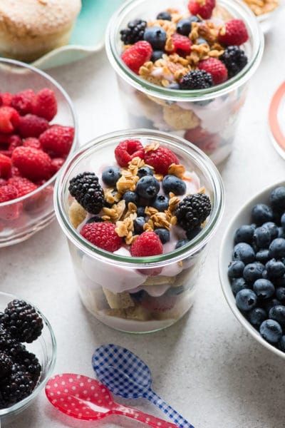 Overnight Lemon Muffin Breakfast Trifles - Boulder Locavore