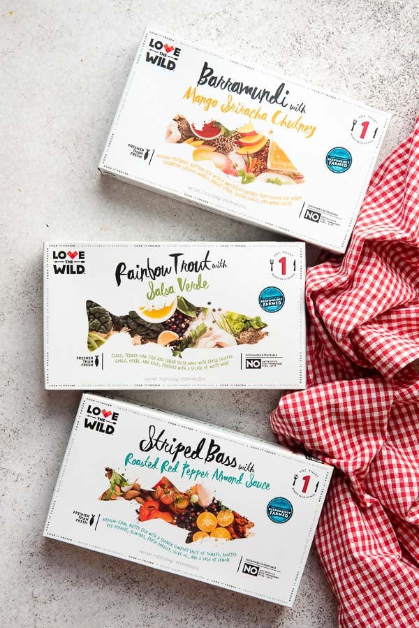 LoveTheWild Frozen Fish meals 