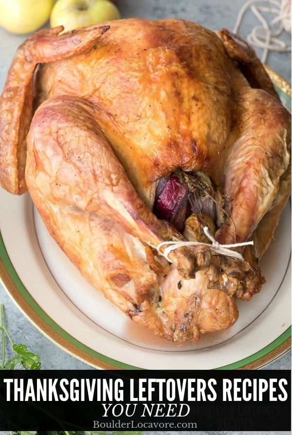 cooked trussed roasted turkey