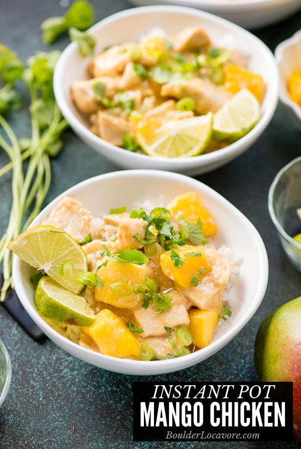 Instant Pot Mango Chicken