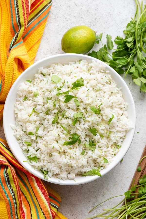 cilantro lime jasmine rice instant pot