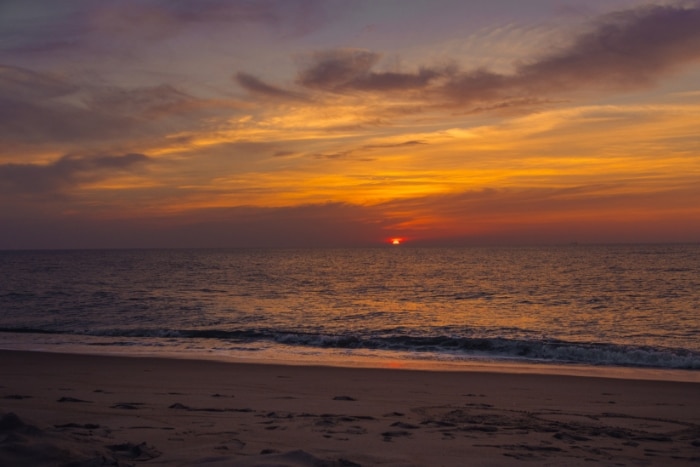 Best East Coast Beaches - Bethany Beach Delaware sunrise