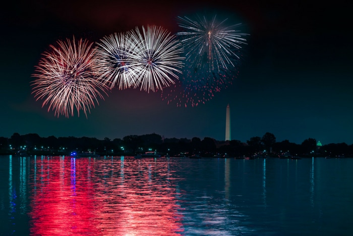 Fourth of July Fireworks Washington DC