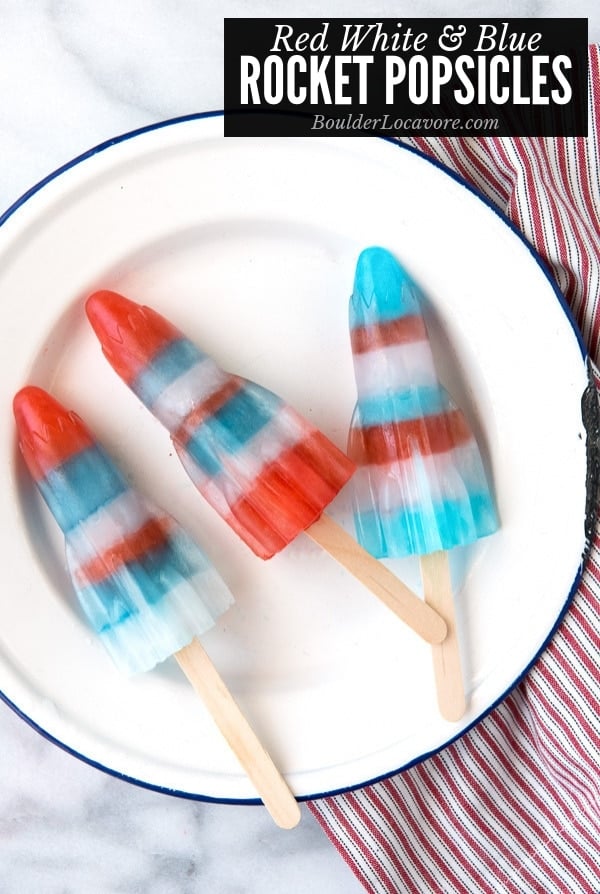 red white and blue rocket popsicles title image