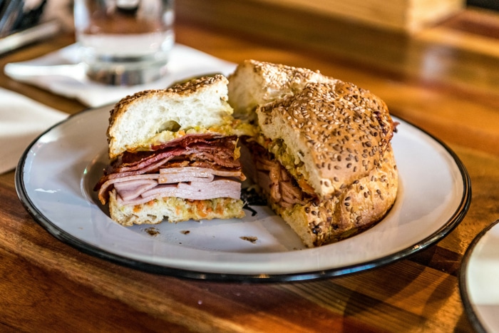 New Orleans Muffuletta sandwich