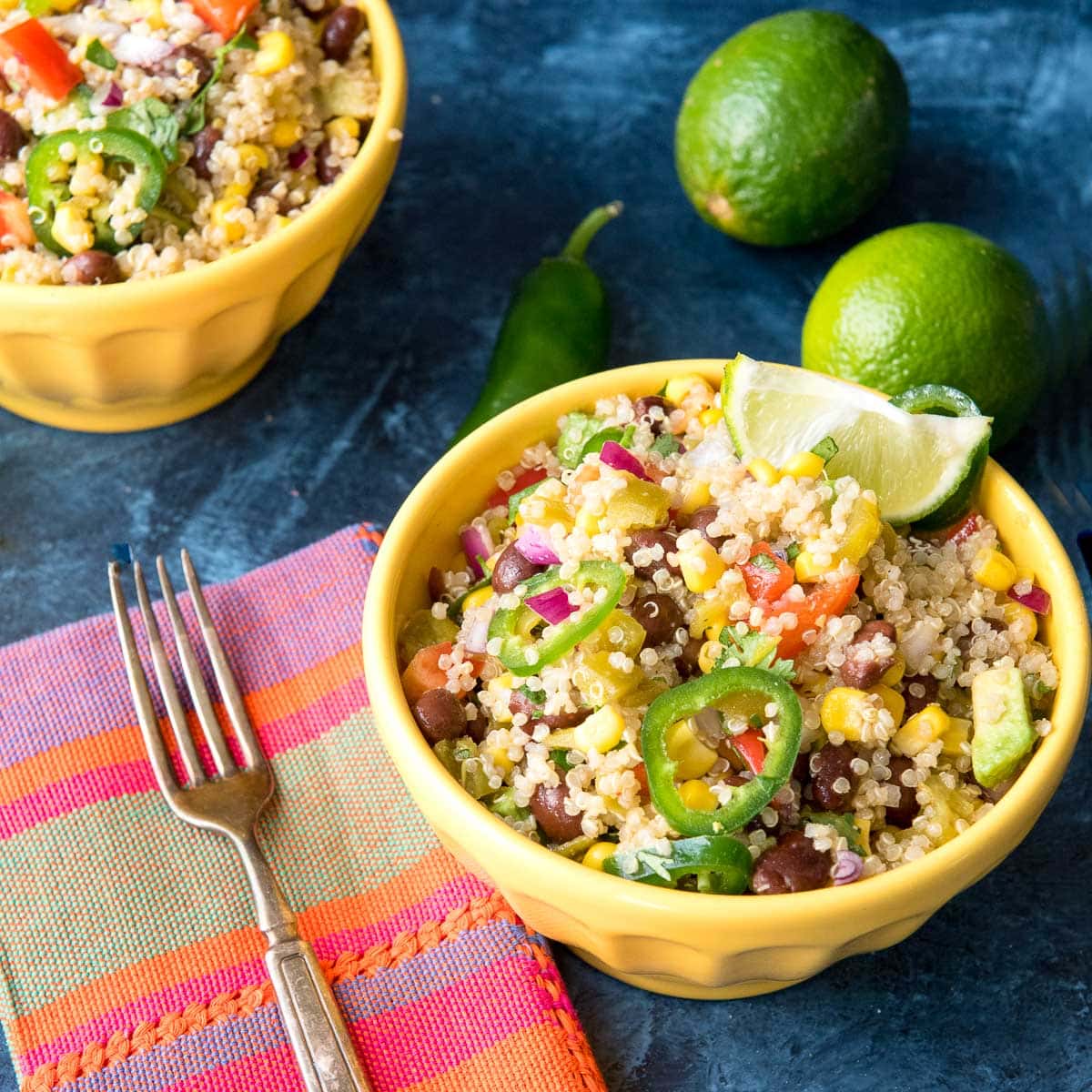Mexican Quinoa - an easy Salad or Side Dish - Boulder Locavore