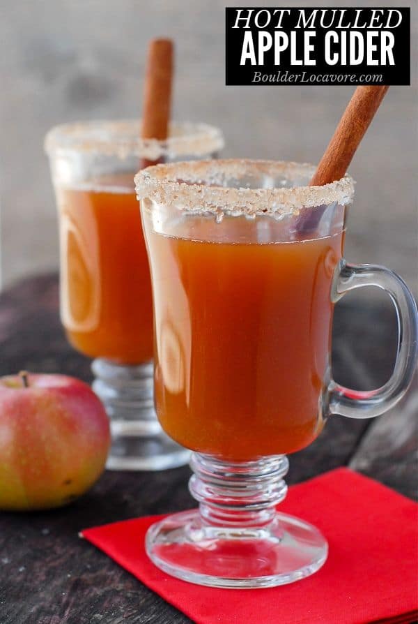 Hot Mulled Apple Cider cocktail