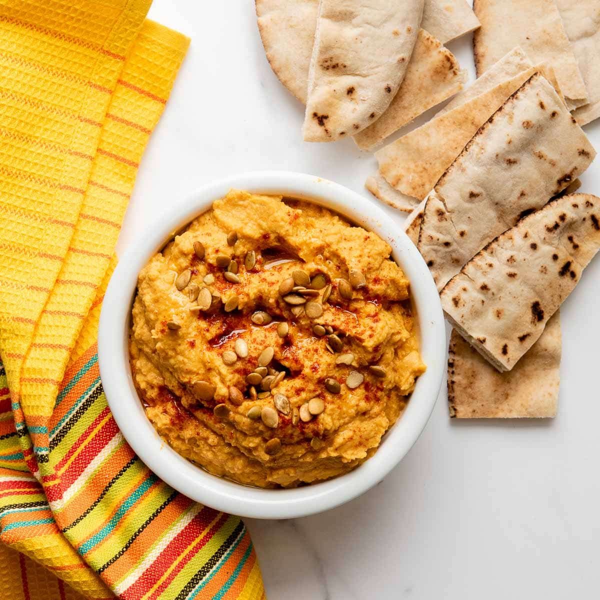 Spicy Chipotle Pumpkin Hummus - EASY 5-Minute Recipe! | Boulderlocavore.com