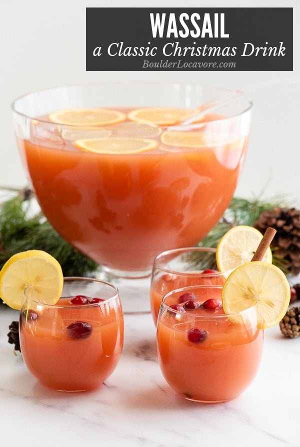 Wassail Recipe - a classic Christmas mocktail recipe - Boulder Locavore