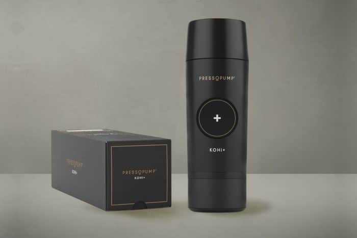 Pressopump portable espresso maker