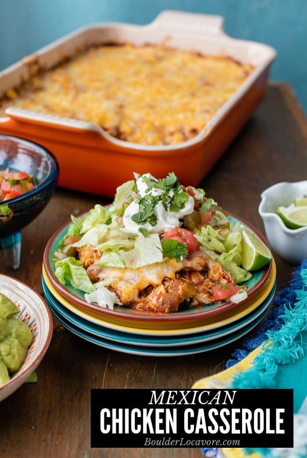 Easy Mexican Chicken Casserole