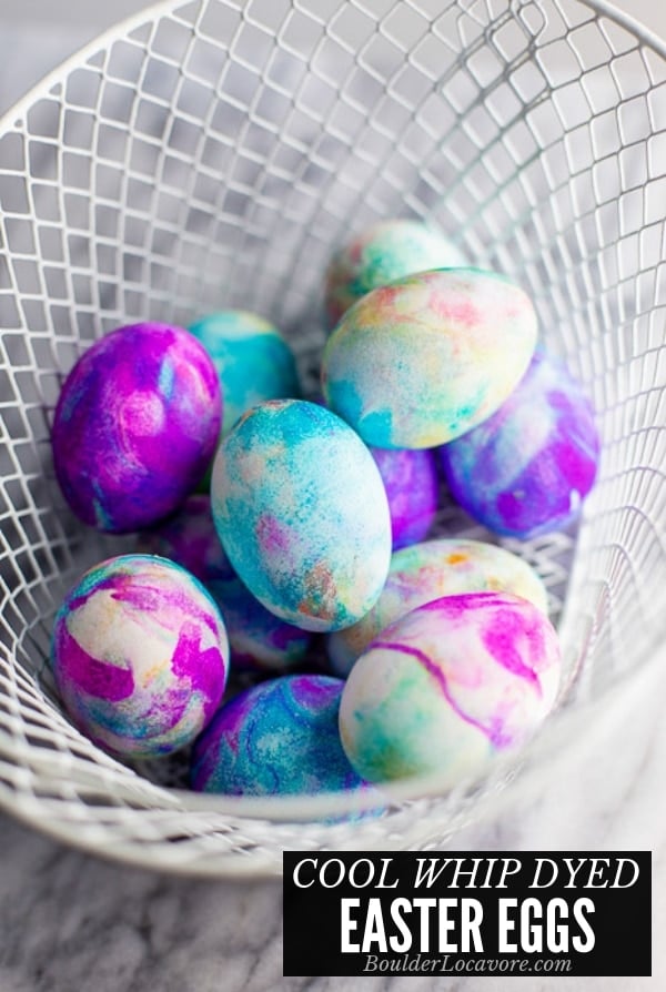 easiest way to dye easter eggs