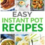 Easy Instant Pot Recipes title image