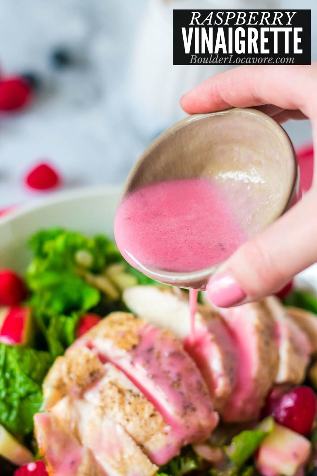 Fresh Raspberry Vinaigrette Recipe Homemade Raspberry Salad Dressing