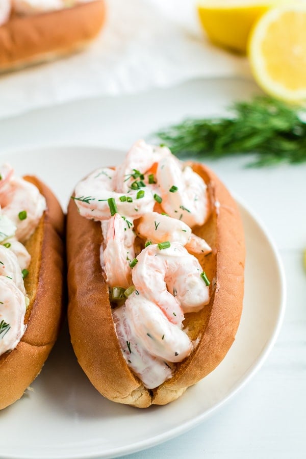 shrimp salad sandwiches 