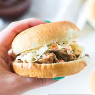 Instant Pot Pulled Pork title image