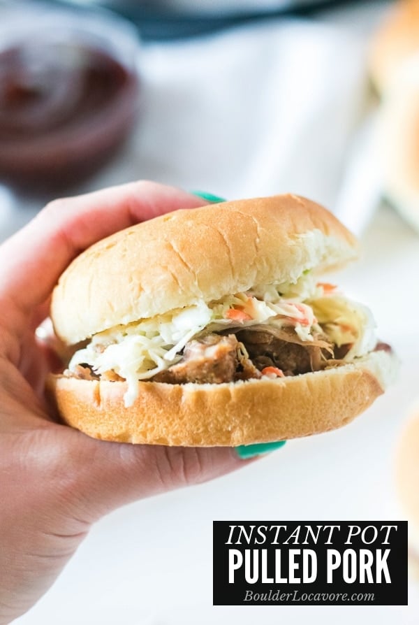 Instant pot best sale pulled pork carolina