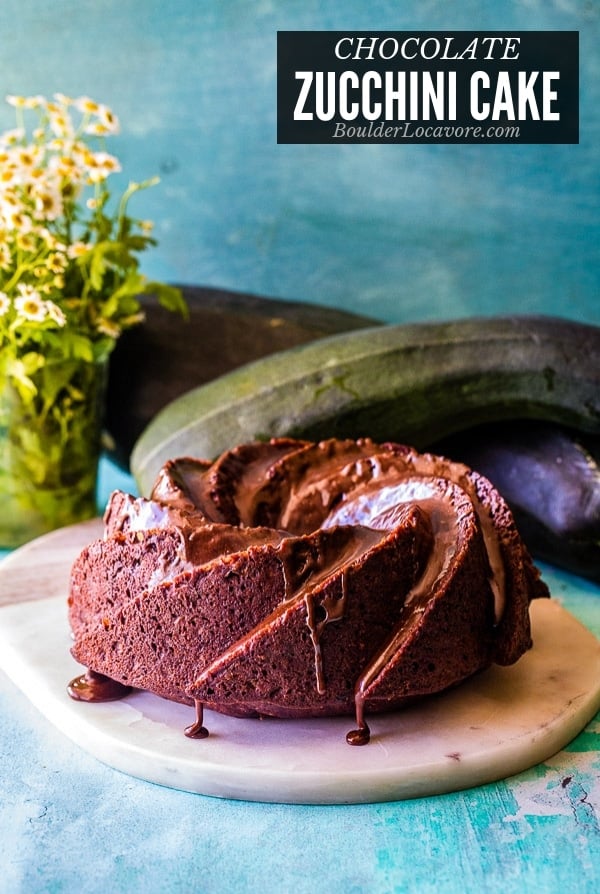 Chocolate Zucchini Cake title image