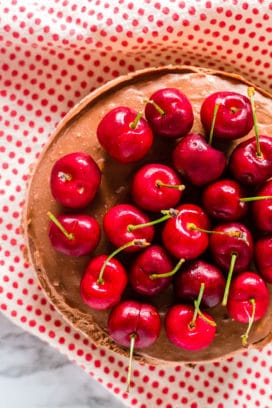 Chocolate Cherry Instant Pot Cheesecake - Boulder Locavore