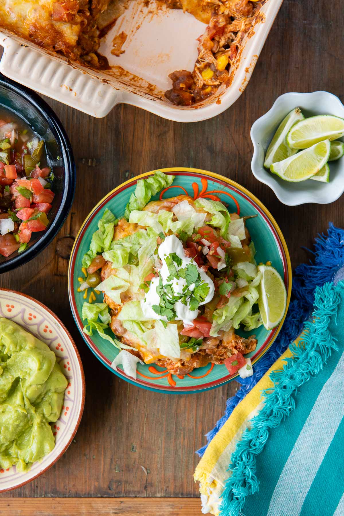 mexican chicken casserole from above